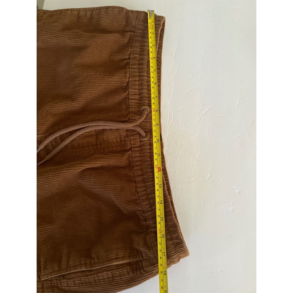 Billabong Mens Corduroy Mike Drawstring Shorts Brown Elastic Waist  Large - Picture 10 of 11
